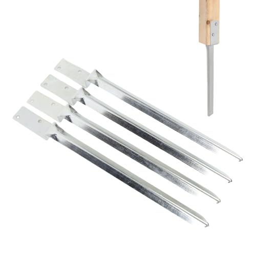 Luqeeg Zaunpfostenanker, Verzinkter Stahl Heavy Duty Erdspieß Multifunktionaler Briefkasten Zaunpfostenspieß Zaunpfosten Pfostenstützpunkt für Außenschaukel, Geländer, Briefkasten Luqeeg Zaunpfostenanker, Verzinkter Stahl Heavy Duty Erdspieß Multifunktionaler Briefkasten Zaunpfostenspieß Zaunpfosten Pfostenstützpunkt für Außenschaukel, Geländer, Briefkasten von Luqeeg
