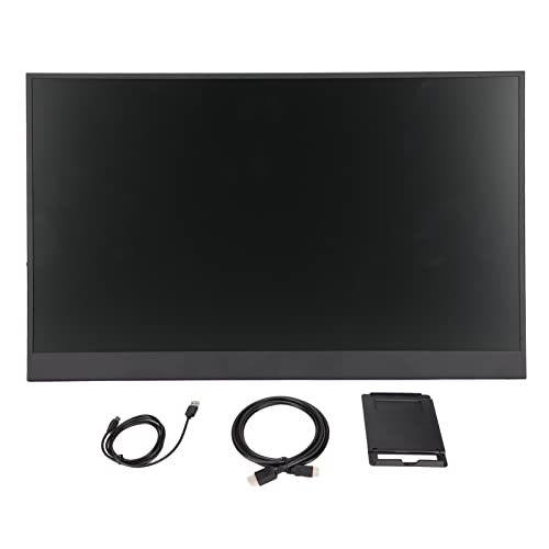 Tragbarer 17,3-Zoll-, 1600x900 16/9 Laptop-, USB-C-hdmi Externer Gaming-Bildschirm mit HDR-Rendering-Technologie, Externer für Laptop PC Telefon von Luqeeg