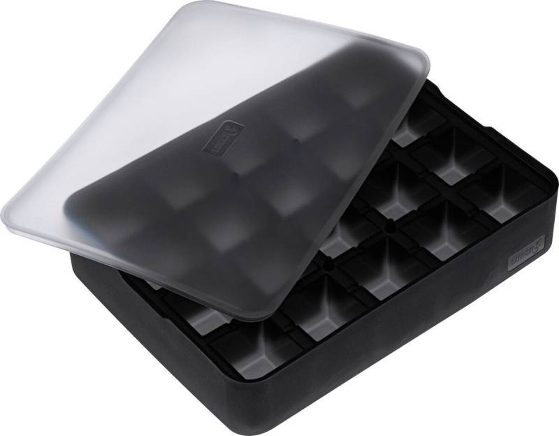 Eiswürfelform Würfel 3 cm Flexi-Form schwarz von Lurch