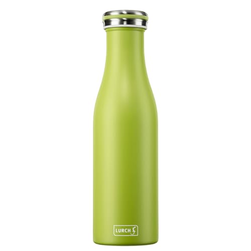 Lurch 240856 Isolierflasche, Edelstahl, Fresh Green von Lurch