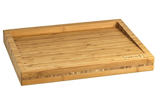 LURCH 10913 Bambus Schneidbrett, 40 x 30 x 4,5 cm von Lurch