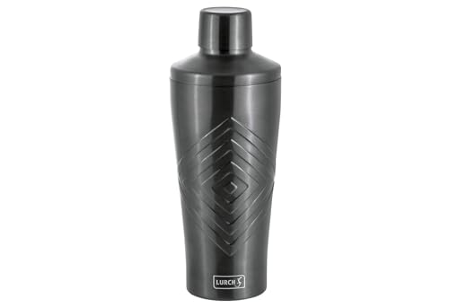 LURCH Cocktail Shaker 600ml 3tlg mit integriertem Sieb Smokey Grey LURCH Cocktail Shaker 600ml 3tlg mit integriertem Sieb Smokey Grey von Lurch