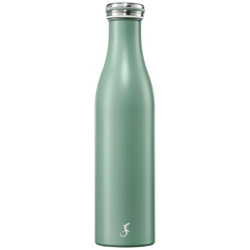 LURCH Isolierflasche aus Edelstahl 0,75 l in Dark Salvia – Die perfekte Trinkflasche für unterwegs LURCH Isolierflasche aus Edelstahl 0,75 l in Dark Salvia – Die perfekte Trinkflasche für unterwegs von Lurch