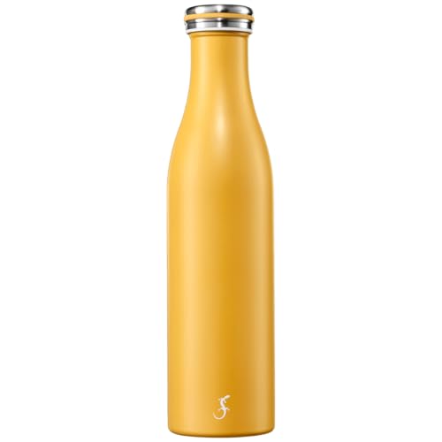LURCH Isolierflasche aus Edelstahl 0,75 l in Lemonade – Eine Trinkflasche für alles von Lurch