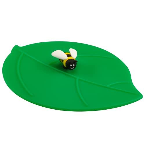 Lurch 210894 Mein Deckel Garten Biene Glasabdeckung aus Premium-Platin-Silikon 10,5 x 12,5 cm, Grün Lurch 210894 Mein Deckel Garten Biene Glasabdeckung aus Premium-Platin-Silikon 10,5 x 12,5 cm, Grün von Lurch