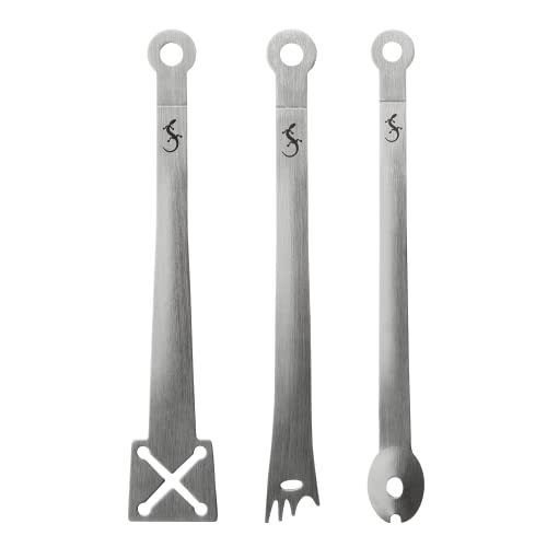 Lurch 33710 Antipasti-Zangen 3er Set, Edelstahl Lurch 33710 Antipasti-Zangen 3er Set, Edelstahl von Lurch