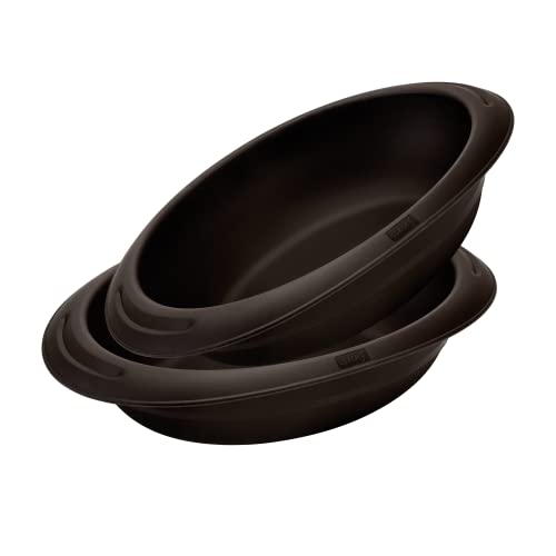 Lurch 585034 FlexiForm Oval/Brotbackform zum Backen unterschiedlichster Brotsorten aus 100% BPA-freiem Premium-Platin-Silikon 24x18cm braun von Lurch