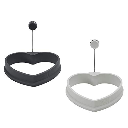 Lurch 70270 Eiformer Herz 2er Set aus 100% BPA-freiem Premium-Platin-Silikon light-/iron grey Lurch 70270 Eiformer Herz 2er Set aus 100% BPA-freiem Premium-Platin-Silikon light-/iron grey von Lurch