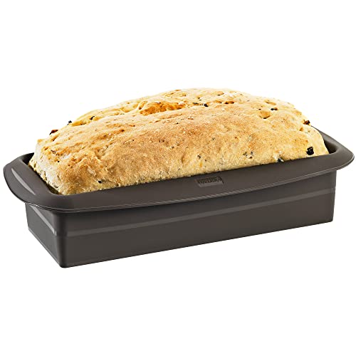 Lurch 85010 FlexiForm Kastenform / Brotbackform aus 100% BPA-freiem Platin-Silikon, Braun, 30 x 11,5 x 7 cm Lurch 85010 FlexiForm Kastenform / Brotbackform aus 100% BPA-freiem Platin-Silikon, Braun, 30 x 11,5 x 7 cm von Lurch