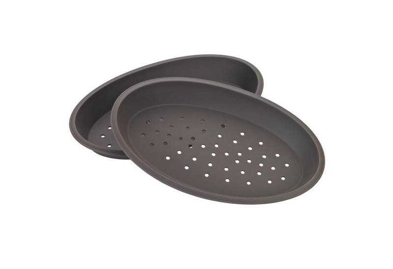 Lurch Backform aus Silikon für Pizza Pizzaform Pizzabackform 2er Set von Lurch