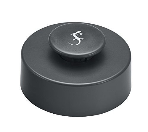 Lurch 240502 Burgerpresse Size S (ø 7,3cm) aus Kunststoff zum Formen kleiner Patties, Zubehör zu Lurch 240500 Burgerpresse 3teilig, Schwarz, 8 x 8 x 5 cm von Lurch