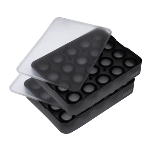 Lurch Eiswürfelform, Silikon, Kugel 3cm 2er Set von Lurch