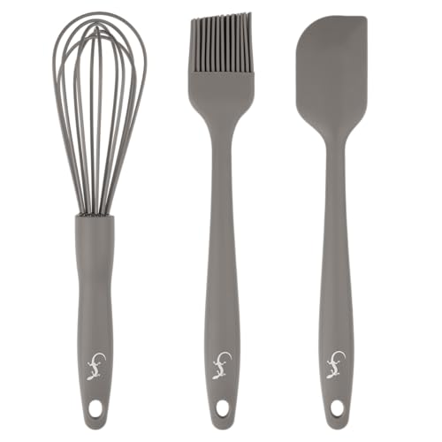 Lurch Flexi Starter Tools 3er Set, Teigschaber, Pinsel, Schneebesen, backen, Basis-Set von Lurch