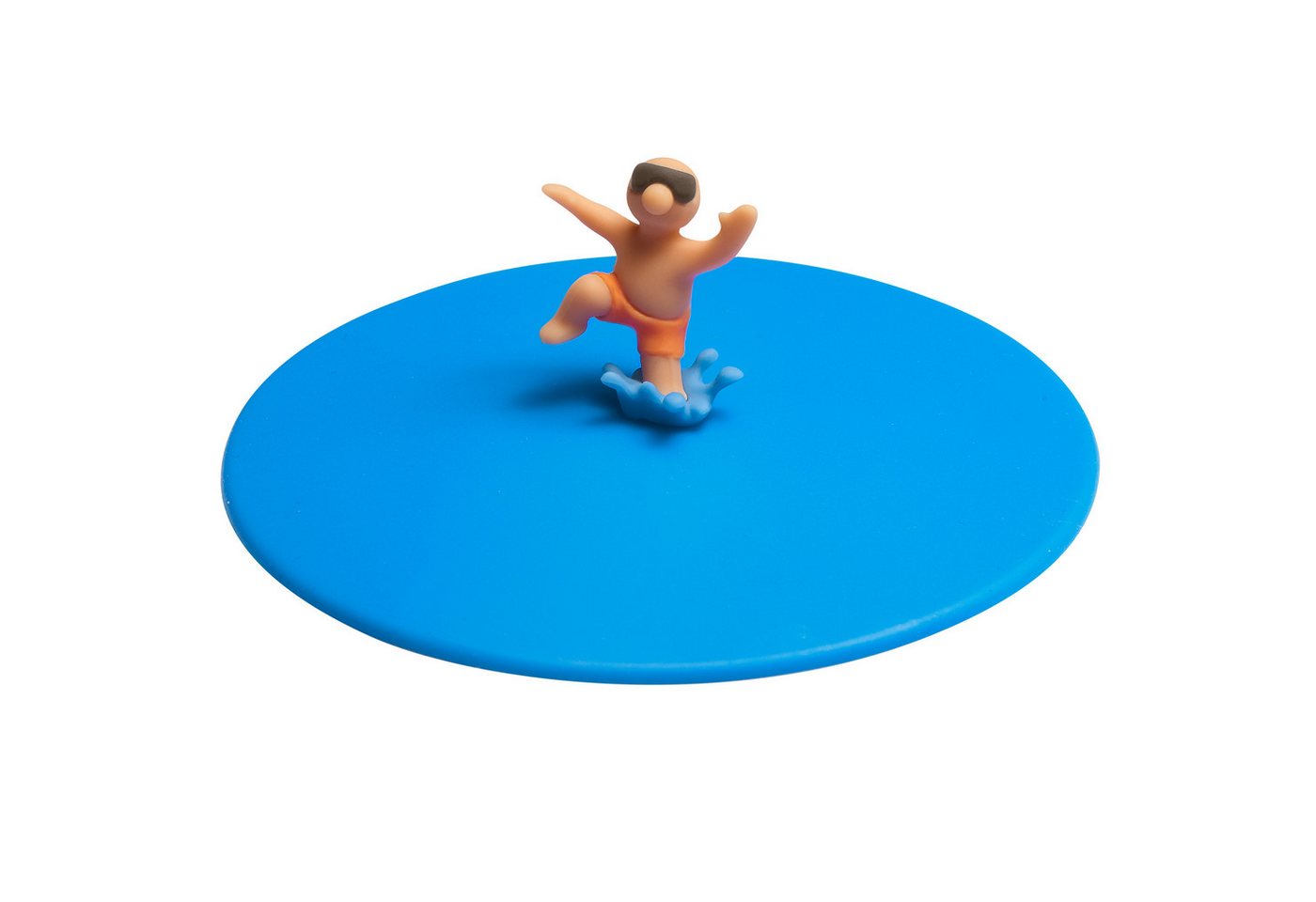 Lurch Glas Glasabdeckung Sommerdeckel aus Silikon Splash Boys Freddy Freestyle, Silikon von Lurch