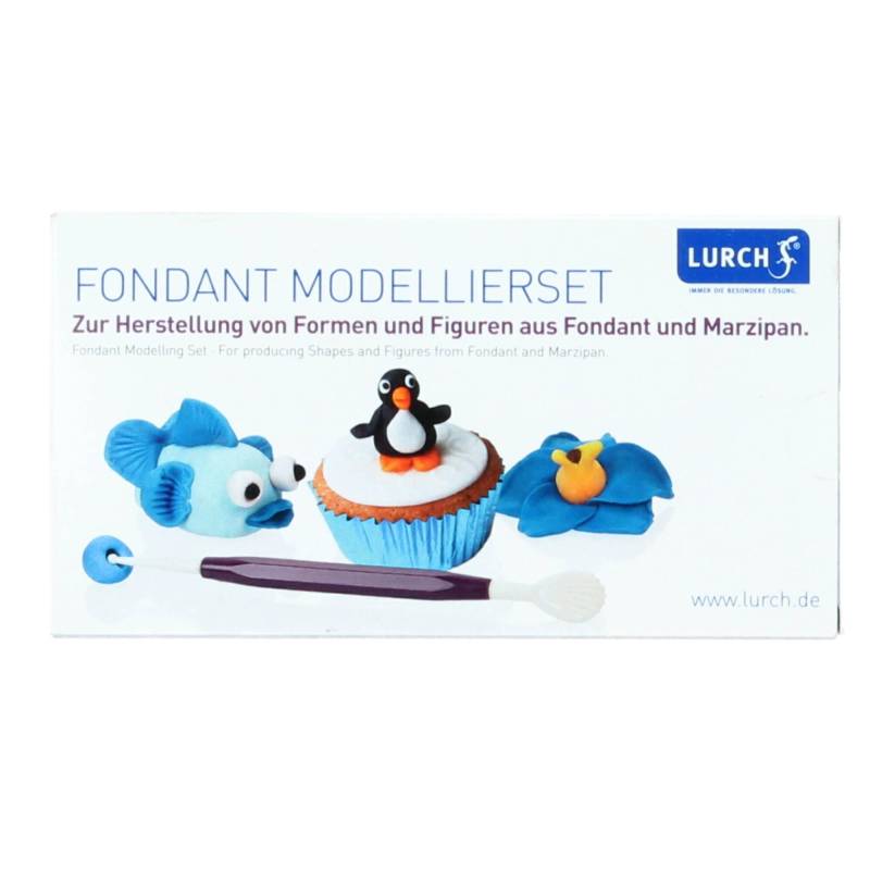 Lurch Modellierset Fondant Marzipan 8tllg. lila von LURCH AG