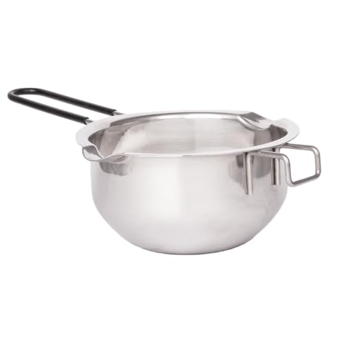 Lurch Schmelztopf aus Edelstahl | Ideal zum Schmelzen von Schokolade, Butter, Käse und mehr | Präziser Ausguss | Mit hitzebeständigem Silikon-Griff | Spülmaschinengeeignet Lurch Schmelztopf aus Edelstahl | Ideal zum Schmelzen von Schokolade, Butter, Käse und mehr | Präziser Ausguss | Mit hitzebeständigem Silikon-Griff | Spülmaschinengeeignet von Lurch