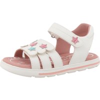 Lurchi Sandale "Carin", Riemchensandale, farbige Sternen, Größenschablone zum Download von Lurchi