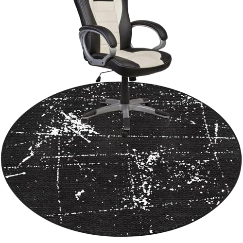 Lurowo Bodenschutzmatte Bürostuhl 90x120 cm, Bürostuhl Unterlage für Bodenschutz, Bodenschutzmatten für Bürostühle, rutschfest Bodenschutzmatte Gaming Stuhl Unterlage für Hartböden (D, 120X120 cm) Lurowo Bodenschutzmatte Bürostuhl 90x120 cm, Bürostuhl Unterlage für Bodenschutz, Bodenschutzmatten für Bürostühle, rutschfest Bodenschutzmatte Gaming Stuhl Unterlage für Hartböden (D, 120X120 cm) von Lurowo