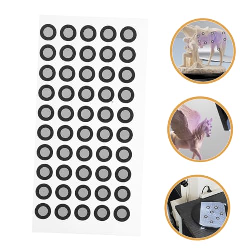 3 Sätze Reflektierende Markierungsaufkleber Für Scanner Positionierungspunkte Mit Hoher Sichtbarkeit Langlebig Einfach Anzubringen Für Präzises Scannen 5 Blätter * 3 von Lurrose