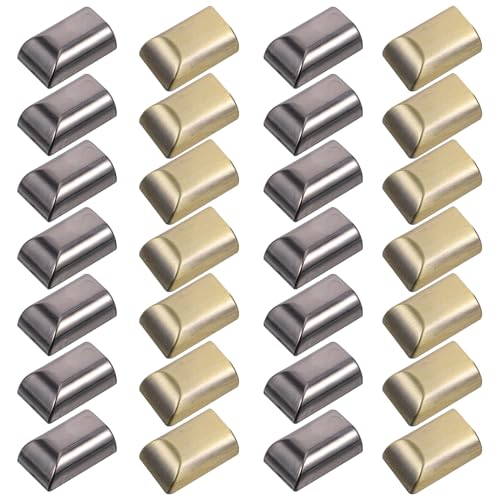 50 Stück Metall-Reißverschluss- -Clip-Stil Reißverschluss -Clips End-Clips Dekoration für Handtasche Tasche Reißverschluss von Lurrose