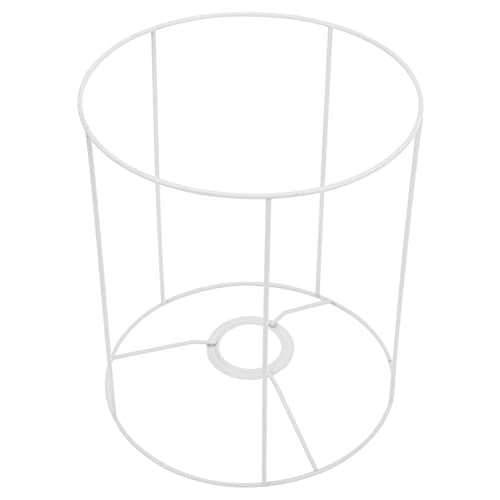 Hängelampe Lampenschirm Gestell Rohling Ring Rahmen Drahtgestell Pendelleuchte Schirm DIY E27 Eisen Ersatz Lampe Ersatzschirm Wandlampe Tischlampe Stehlampe Schlafzimmer Wohnzimmer Landhausstil Deko von Lurrose