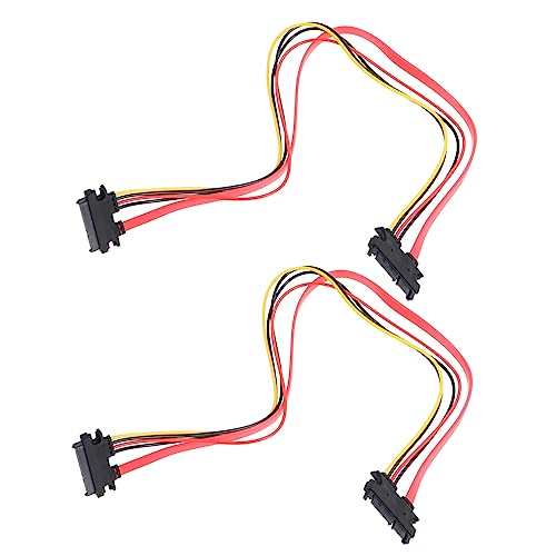 Lurrose 1 Satz Adapterkabel Für Computer Pin Stromkabel Für Optische Laufwerke Und Festplattenverlängerung Einfach Zu Handhaben Für 2 Stück von Lurrose