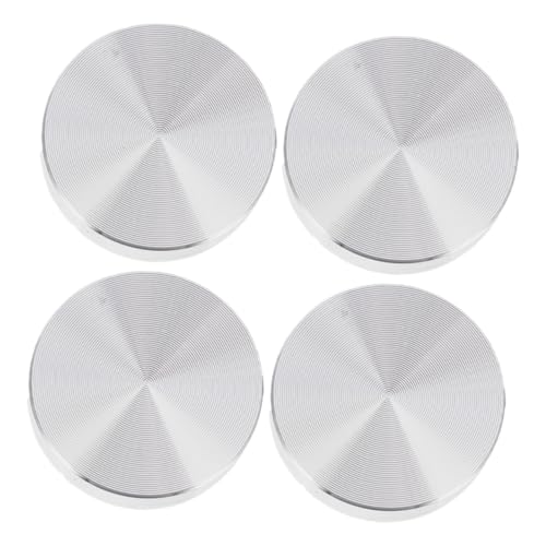 Lurrose 1 Satz Aluminiumlegierungs Rundscheiben Adapter Für Glastische Tragbar Und Leicht Für Teetische Kaffeetische Und Vitrinen Einfache Installation Und Vielseitige Nutzung 4 Stück von Lurrose
