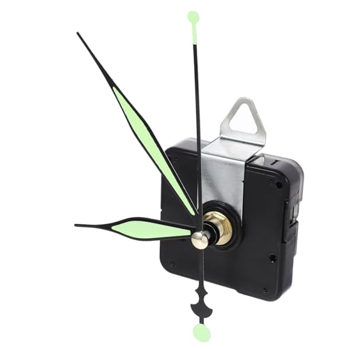 Lurrose 1 Satz Geräuschloses Quarzuhrwerk Geräuschloser Uhrmechanismus Silberne Uhrzeiger Uhrmechanismen Wanduhr Großer Ersatz Geräuschloser Sweep Uhrmechanismus Kunststoff von Lurrose