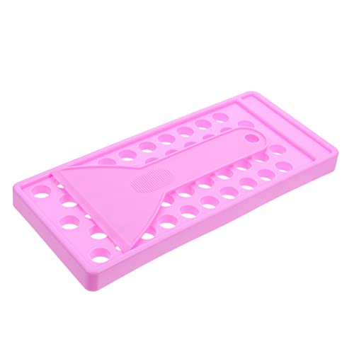 Lurrose Liefert 50 Löcher Lipgloss Machen Tablett Lippenstift Füllspatel Enthalten von Lurrose