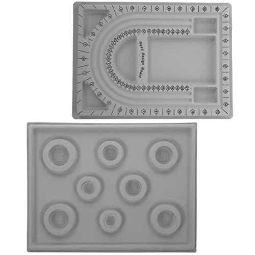 Lurrose Perlenbrett-Set Zur Herstellung Von Halsketten Armbändern Und Schmuckzubehör Perlendesign-tabletts Lurrose Perlenbrett-Set Zur Herstellung Von Halsketten Armbändern Und Schmuckzubehör Perlendesign-tabletts von Lurrose