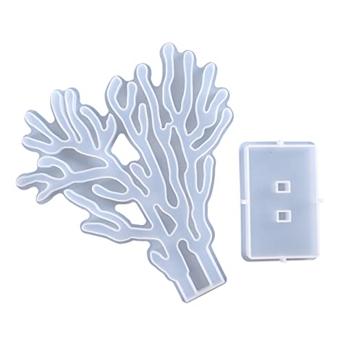 Lurrose 1 Satz Shape Silicone Mold Set Diy Silikonform Set für Handgemachte Korallenornamente für Kreative Bastelprojekte Am Schreibtisch Lurrose 1 Satz Shape Silicone Mold Set Diy Silikonform Set für Handgemachte Korallenornamente für Kreative Bastelprojekte Am Schreibtisch von Lurrose
