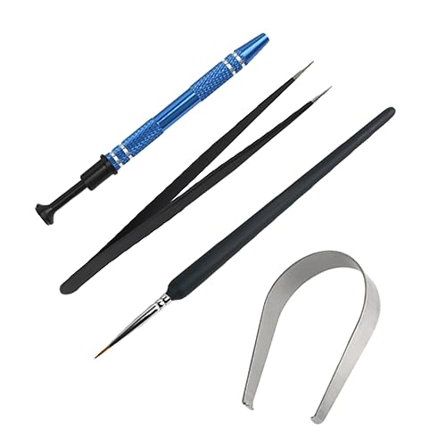 Lurrose 1 Satz Teiliges Puller Station für Mechanische Tastaturen Keycap Puller Tweezers Reinigungsbürste Schmierwerkzeug für Präzise Anwendungen für Gaming Pc Reparatur von Lurrose