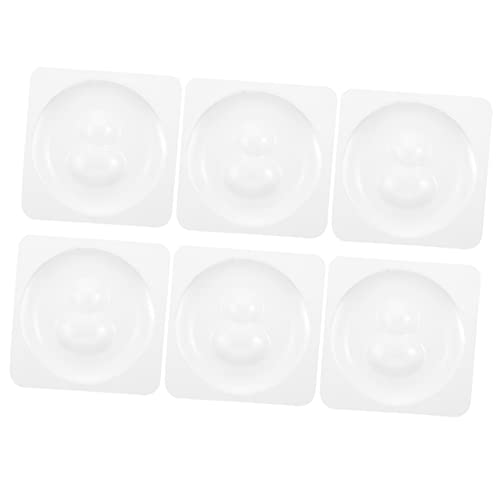 Lurrose 1 Satz Transparente Türgriff Schutzpuffer Selbstklebende Silikon Bumper für Tür und Wand Geräuschdämpfend Elastisch Langlebig und Unauffällig Lösung gegen Kratzer und von Lurrose