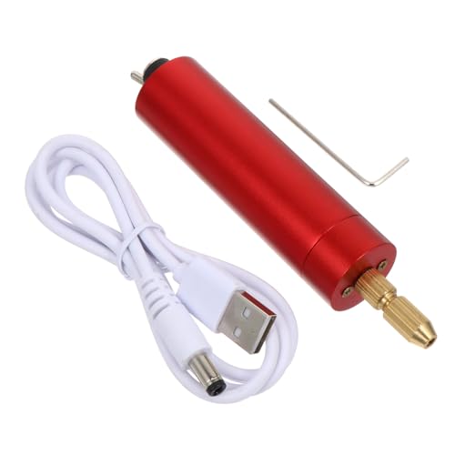 Lurrose 1 Satz USB Engraver Pen Elektrisches Gravierwerkzeug für Holz Jade und Walnuss Tragbares Gravur Tool für DIY Projekte USB Gravur Kit von Lurrose