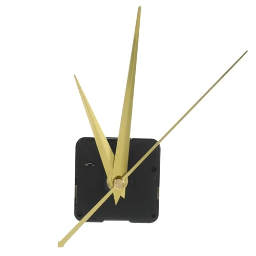 Lurrose Ersatz-uhrwerk Für DIY Wanduhr Geräuschloser Mechanismus Mit Zeigersatz Für Kreative Bastelprojekte Und Uhrreparaturen Langlebige Und Praktische Uhrenteile von Lurrose