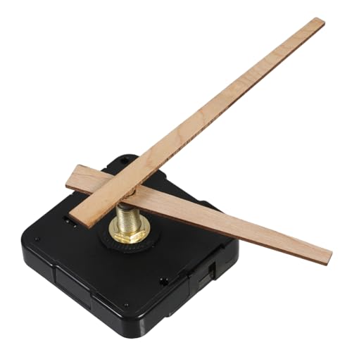 Lurrose 1 Satz Uhrwerk Zubehör Ersatzuhrmechanismus Komponente modern klein Mechanismen uhrenzubehör uhrwerk für wanduhr Uhr Reparatur Teile selber Machen DIY -Uhrenmechanismus Holz Khaki von Lurrose