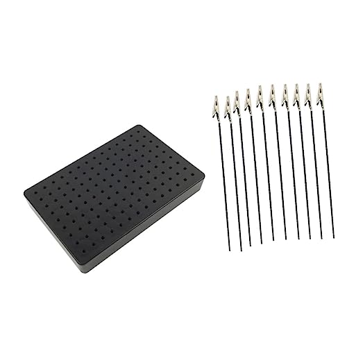 Lurrose 1 Set Modell Farbtisch Organizer Draht Wandgitter Airbrush Pool Beschwerter Airbrush Ständer Modellhalter Zum Bemalen Von Modellen Farbbandklemme Hintergrund Clips von Lurrose