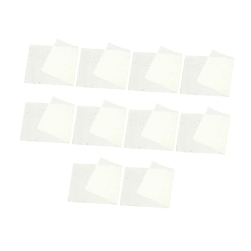 Lurrose 10 Blätter Reis Papier Decopage-Reispapier Xuan chinesische Kalligraphie kaligraphiestift chinesisches reispapier Briefpapier schreiben Vier Füsse Papier geschnitten schmücken von Lurrose