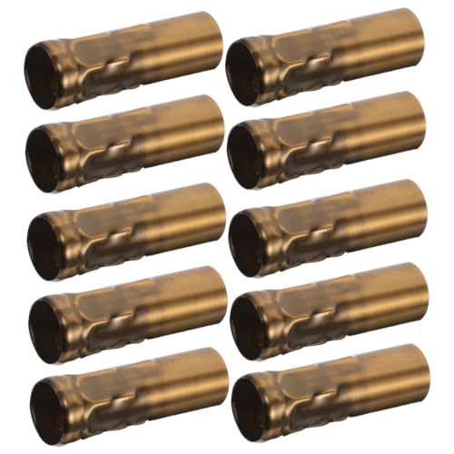 Lurrose 10 Stück Kronleuchterzubehör Kerzenabdeckungen Hülse Kronleuchter Installationsteile Hängelampensockel Sockelhülsen Kerzenrohrhülsen Lampensockelhülse Eisen Golden Lurrose 10 Stück Kronleuchterzubehör Kerzenabdeckungen Hülse Kronleuchter Installationsteile Hängelampensockel Sockelhülsen Kerzenrohrhülsen Lampensockelhülse Eisen Golden von Lurrose