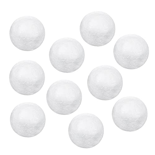 Lurrose 10stücke Schaumstoffkugeln DIY Bastelmaterial Für Kreative Partydekorationen Junge Mädchen Und Kunsthandwerk von Lurrose