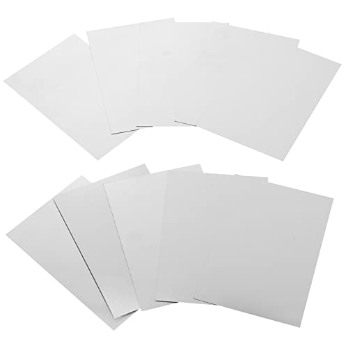 Lurrose 10 Stück Sublimations Aluminium Metallblanks Leere Metallplatten für Sublimation Spiegeleffekt für DIY Fotodruck Schilder und Dekoration für Zuhause und Partys Lurrose 10 Stück Sublimations Aluminium Metallblanks Leere Metallplatten für Sublimation Spiegeleffekt für DIY Fotodruck Schilder und Dekoration für Zuhause und Partys von Lurrose