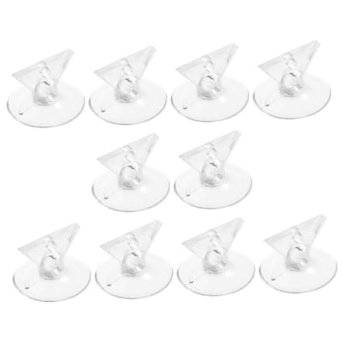 Lurrose 10 Stück Teiliges Saugnapf für Lampenwechsel Transparent aus Robustem Rutschfestes Werkzeug zur Sanften Entfernung von Mini Glühbirnen und LED Leuchtmitteln für Schwer Zugängliche von Lurrose