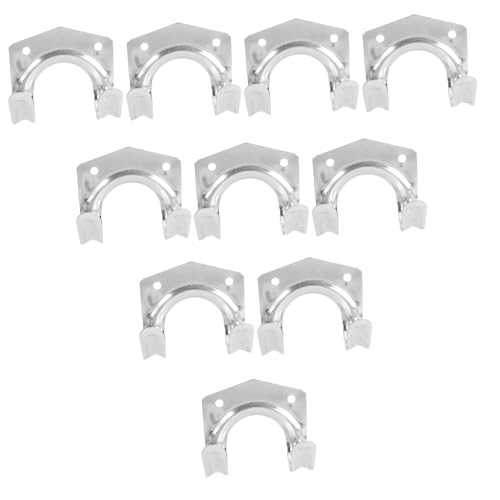 Lurrose 10 Stück Teiliges Set Wandmontierte Haken für Garagenaufbewahrung Robuste Metallhaken für Werkzeuge Leitern und Gartengeräte Einfache Installation ohne Bohren Lurrose 10 Stück Teiliges Set Wandmontierte Haken für Garagenaufbewahrung Robuste Metallhaken für Werkzeuge Leitern und Gartengeräte Einfache Installation ohne Bohren von Lurrose