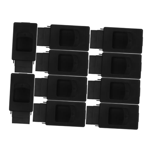 Lurrose 10 Stück Teiliges Verdeckter Kunststoff Türverschluss für Verteilerkasten Robuster Push Pull Schnappverschluss Sicherer Einbau in Schaltschränke und Gehäuse Industrietauglich Lurrose 10 Stück Teiliges Verdeckter Kunststoff Türverschluss für Verteilerkasten Robuster Push Pull Schnappverschluss Sicherer Einbau in Schaltschränke und Gehäuse Industrietauglich von Lurrose