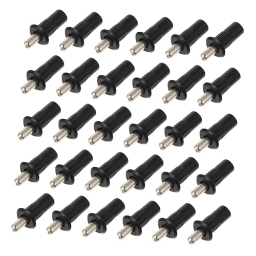 Lurrose 100 Stück Teiliges Ersatzpins für Fensterläden Schwarze Federstifte aus Eisenkern Reparatur für Fensterläden und Möbelverbindungen Installieren Robust und Vielseitig Einsetzbar von Lurrose