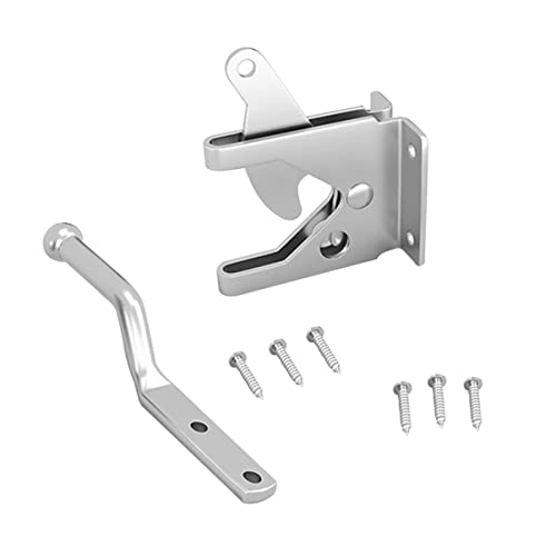 Lurrose 1satz Schwerkraft Hebel Torverriegelung Aus Verzinktem Automatischer Selbstsichernder Verschluss Für Holzzäune Inklusive Befestigungselemente Für Einfache Montage Für Gartentore Und Zäune Lurrose 1satz Schwerkraft Hebel Torverriegelung Aus Verzinktem Automatischer Selbstsichernder Verschluss Für Holzzäune Inklusive Befestigungselemente Für Einfache Montage Für Gartentore Und Zäune von Lurrose