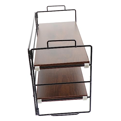 Lurrose 1Stück Doppelstöckiger Desktop Halter Hochwertigem Und Multifunktionaler Organizer Für Büro Und Home Office Stilvolles Und Design Für PC Lurrose 1Stück Doppelstöckiger Desktop Halter Hochwertigem Und Multifunktionaler Organizer Für Büro Und Home Office Stilvolles Und Design Für PC von Lurrose