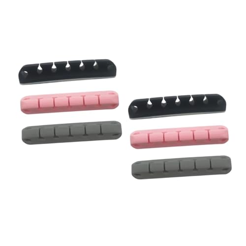 Lurrose 2 Sätze Kabelhalterung Selbstklebend Klebe Clips Für Kabelmanagement Im Home Office Stabiler Kabel Organizer Für Usb Netzwerkkabel Und Stromkabel 3 Stücke * 2 von Lurrose