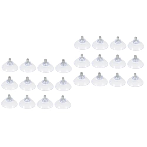 Lurrose 2 Sätze Schraubensaugne-Tasse-schlupf-pad Saugnäpfe Für Möbel Klarer Sauger Mehrzwecksauger. Schraubensauger Für Zu Hause Desktop-saugnapf Aus Glas Manuelle Schraubensauger PVC von Lurrose