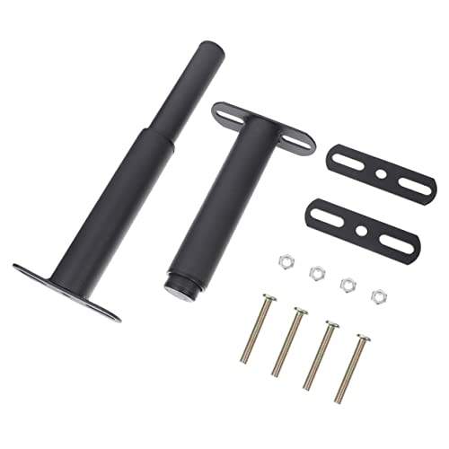 Lurrose 2 Sätze Stützbeine des Bettrahmens Unterstützung Fuß Möbelbeine Bettbeine Bettfüße Metallbett -stützbein Kommode Beine Stützbeine Für Möbel Möbelfüße Black Eisen von Lurrose